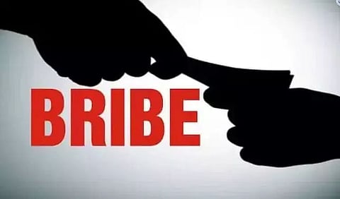 Lat Mandal caught red-handed while taking bribe at Silchar Settlement Office