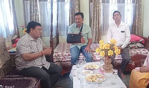 UPPL chief Pramod Boro meets family members of deceased senior party leader