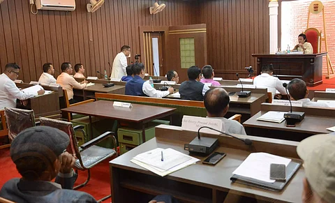 Dima Hasao Autonomous Council CEM Debolal Gorlosa presents Budget, 2023-24