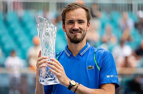 Miami Open 2023: Daniil Medvedev beats Jannik Sinner to win fourth title of year