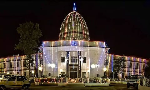 Plantation drive conducted at Lakhimpur Commerce College to celebrate Gauhati HC Platinum Jubilee