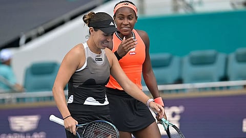 Top-seed Jessica Pegula, Madison Keys advance in Charleston Open