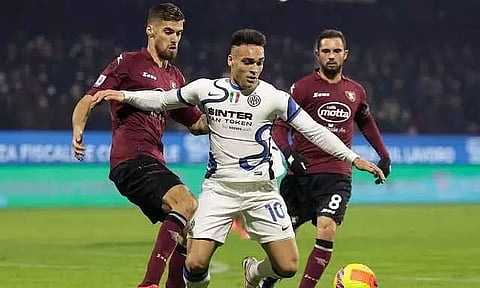 Italian footballer Antonio Candreva’s late equalizer stuns Inter Milan