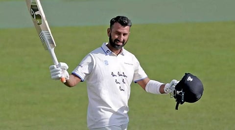Skipper Cheteshwar Pujara hits ton for Sussex ahead of WTC final