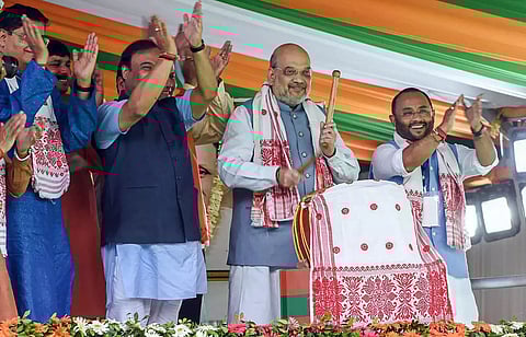 Assam CM takes Himanta Biswa Sarma stock of preparation ahead of Amit Shah’s Dibrugarh rally