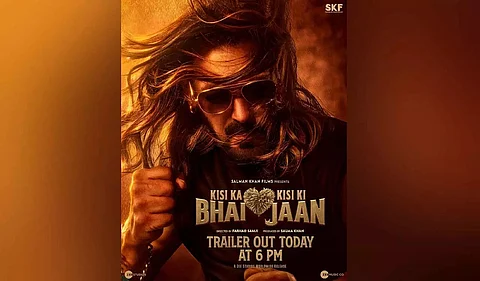 Bollywood superstar Salman Khan unveils new poster of ‘Kisi Ka Bhai Kisi Ki Jaan’