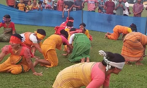 Rongjali Bwisagu continues to grip merriment despite soaring heat in Kokrajhar
