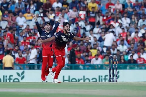 Scintillating Siraj guides Royal Challengers Bangalore to win over Punjab Kings
