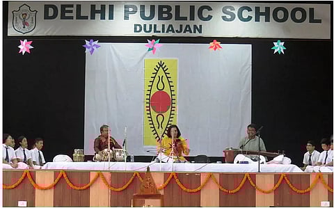 Ustad Johar Ali Khan Performs In SPIC MACAY Programme At DPS, Duliajan