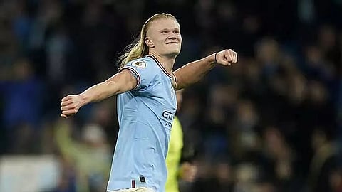 Haaland breaks Salah’s 38-game Premier League goals record