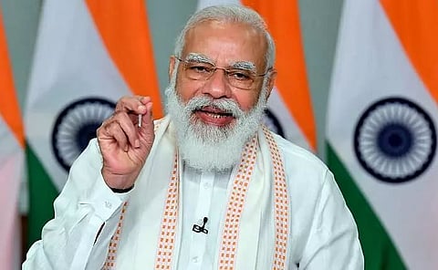 PM Narendra Modi inaugurates FM radio transmitter at Williamnagar