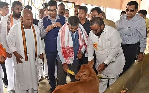 Assam Governor Gulab Chand Kataria attends Gau Kumbh in Tezpur