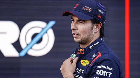 Red Bull's Mexican Sergio Perez wins Formula One's Baku sprint race