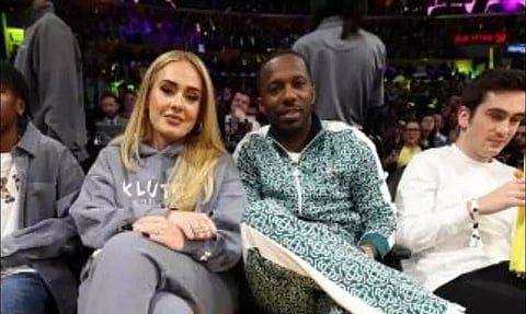 Adele supports ‘fiance’ Rich Paul at Los Angeles Lakers basketball game