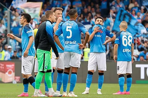 Napoli Serie A title celebration on hold after draw with Salernitana
