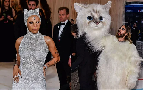 Jared Leto, Doja Cat unleashes inner feline in paw-eaful Met Gala appearances