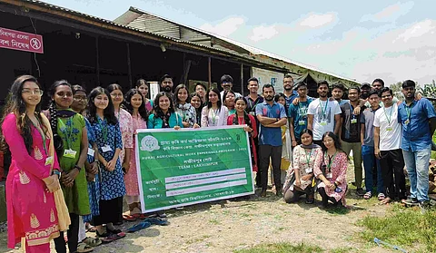 Assam Agricultural University (AAU), Jorhat students visit Hariga Farms
