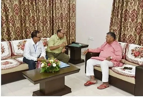 National Human Rights and Crime Control Bureau delegates call on Governor Gulab Chand Kataria