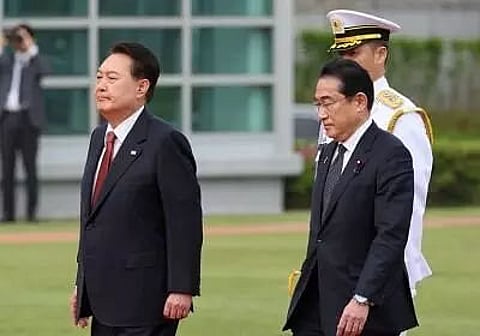 Japan PM Fumio Kishida makes first bilateral visit to S.Korea in 12 yrs