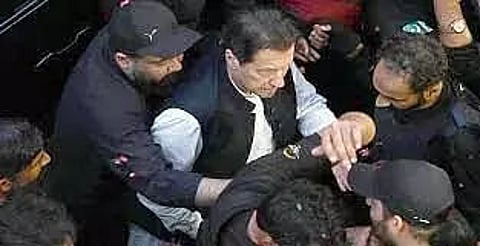 Former Pakistan Prime Minister Imran Khan arrested by Pakistan Rangers on NAB’s orders