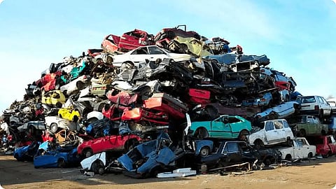 Environmentally sound vehicle scrapping