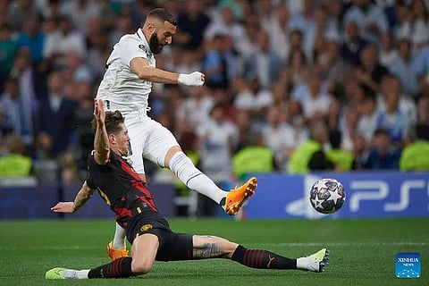 Real Madrid and Manchester City draw Champions League thriller