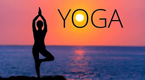 Yoga camp organized at Dhing College Indoor stadium at Nagaon