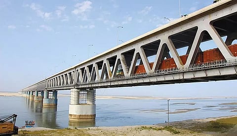Trumpet interchange added to six-lane bridge-cum-road project in Guwahati