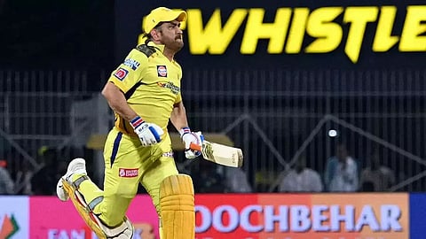 Dhoni after cameo helps CSK win: ‘My job is to hit a few balls, don’t make me run a lot’