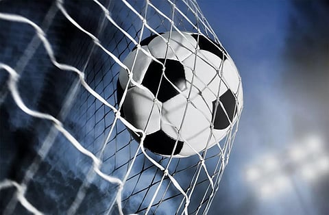 Youth Football League concludes the Udayan Kristi Sangha field at Lokhra