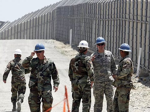 Thousands of American troops sent to US-Mexico border
