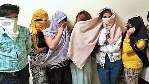 Sex rackets busted at spa centres in Singrauli, rescued over a dozen women, including minors