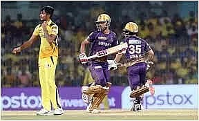 Nitesh Rana, Rinku Singh shine in KKR’s win over CSK by 6 wickets