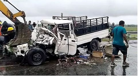 Accident Near Dhola- Sadiya Bridge Over the Brahmaputra