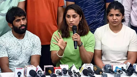 Will take protest at international level: Vinesh Phogat