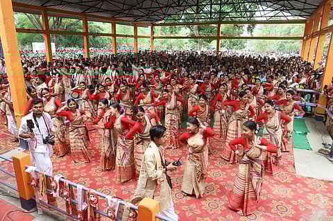Sanmilit Bohagi Utsav organized under patronage of Dupani Sanmilit Yuba Sangha