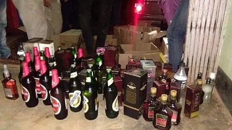 Drive against illicit liquor carry out at East Khasi Hills District