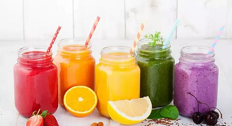 Healthy smoothie and juice recipes for energy and vitality