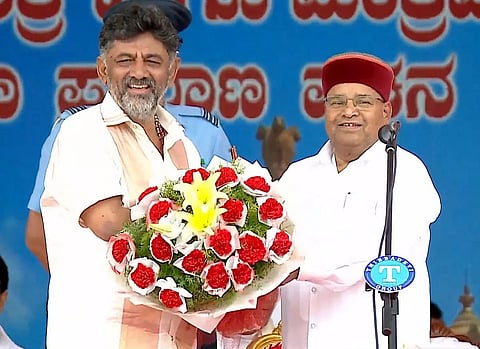 Karnataka: Siddaramaiah Takes Oath as the Next CM, Shivakumar as Deputy CM