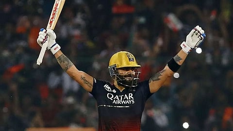 IPL 2023: Kohli’s century powers RCB to 197/5, against Gujarat Titans