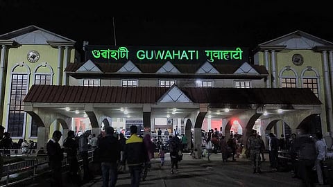 Top officials review security arrangements at Guwahati railway station