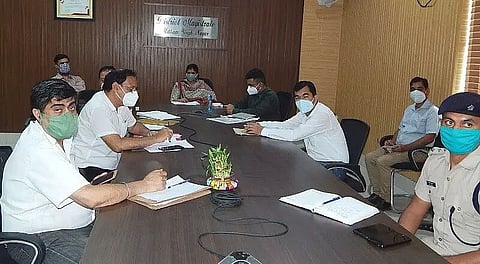 District task force meeting on pulse polio immunization programme held