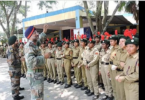 10-day long NCC annual training camp concludes at Jawahar Navodaya Vidyalaya