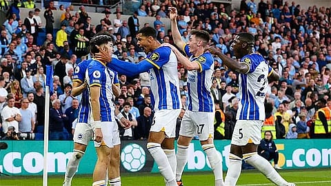 Brighton snap champions Man City’s winning run, Julio Enciso stunner earns sixth-place