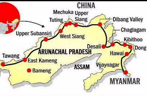 Arunachal Pradesh: 1,748 km-long Frontier Highway to Connect Border Areas Approved