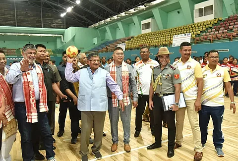 Governor inaugurates Assam Premier Handball League