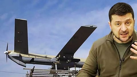 On Eve of Kyiv Day, Russia Carries Out Massive Drone Attack