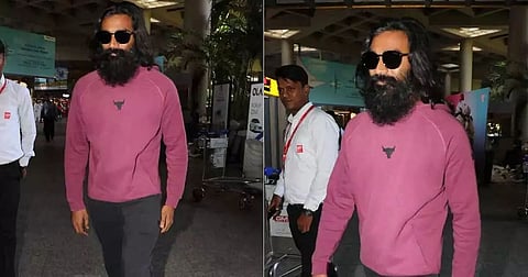 Dhanush looks unrecognisable in long hair, beard; Internet calls him Baba Ramdev!