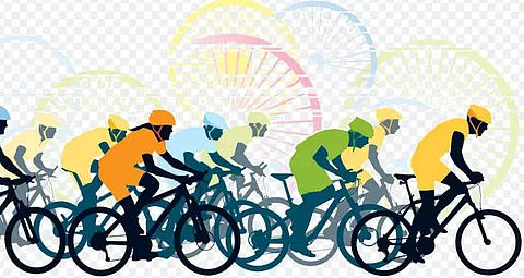 Environmental Group Organizes Bicycle Rally in Bongaigaon