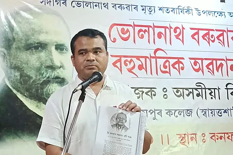 ‘Bholanath Barooah was committed to Assamese society, culture and literature’